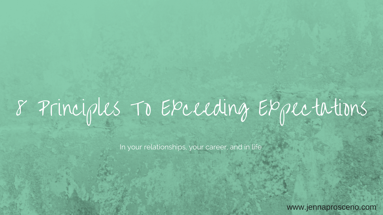 How TO Exceed Expectations